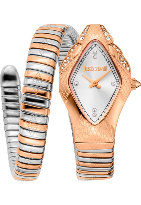Just Cavalli JC1L306M0075 Damen Signature Schlangenarmbanduhr - Image 1