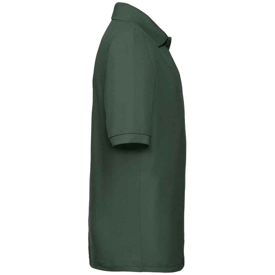Fruit of the Loom Kinder Poly/Baumwolle Pique Polo Shirt (Flaschengrün) - Image 3