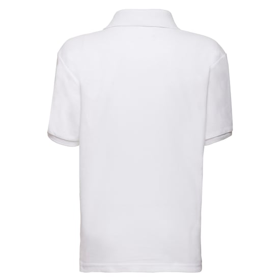 Fruit of the Loom - "65/35" Poloshirt für Kinder (Weiß) - Image 2