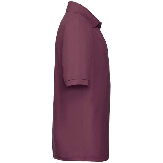 Fruit of the Loom Kinder Poly/Baumwolle Pique Polo Shirt (Burgunderrot) - Image 3