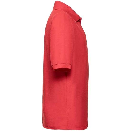 Fruit of the Loom Kinder Poly/Baumwolle Pique Polo Shirt (Rot) - Image 3