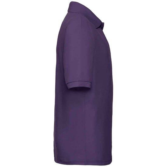 Fruit of the Loom Kinder Poly/Baumwolle Pique Polo Shirt (Violett) - Image 3