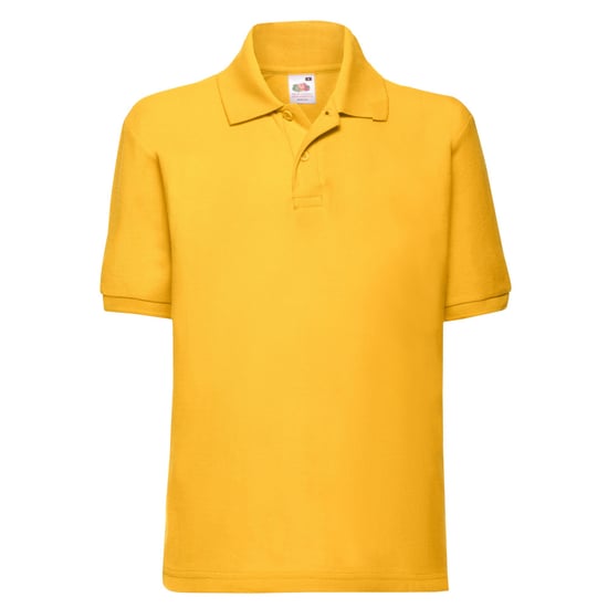 Fruit of the Loom - "65/35" Poloshirt für Kinder (Sonnenblume) - Image 1