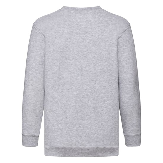 Fruit Of The Loom Kinder Pullover Klassik 80/20 (Grau) - Image 2
