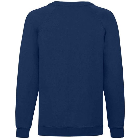 Fruit of the Loom - Sweatshirt für Kinder Raglanärmel (Dunkles Marineblau) - Image 2