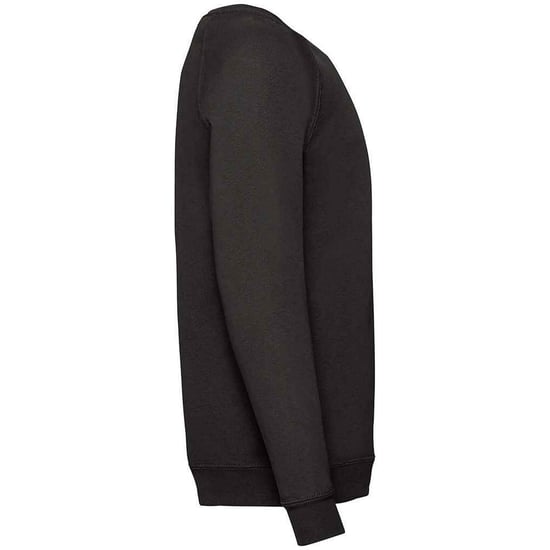 Fruit of the Loom - Sweatshirt für Kinder Raglanärmel (Schwarz) - Image 3
