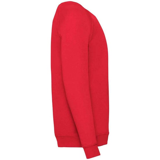 Fruit of the Loom - Sweatshirt für Kinder Raglanärmel (Rot) - Image 3