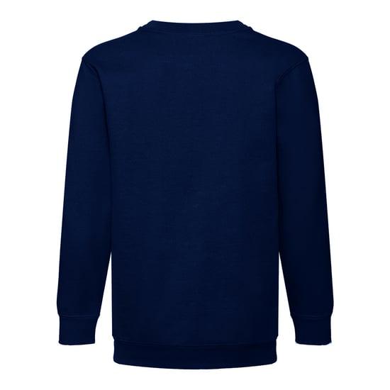Fruit Of The Loom Kinder Pullover Klassik 80/20 (Dunkles Marineblau) - Image 2