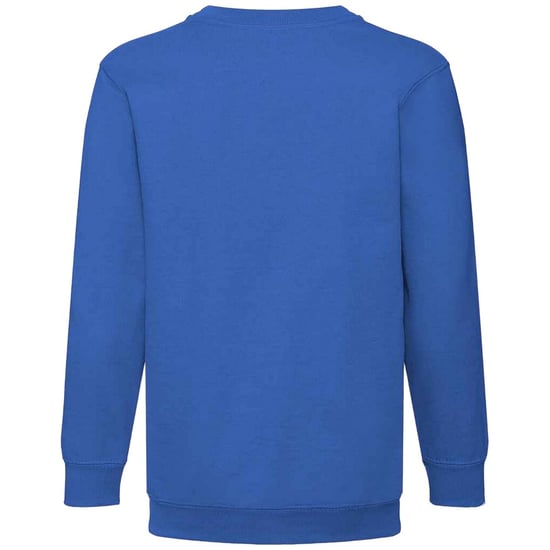 Fruit of the Loom Kinder Klassik Drop Schulter Sweatshirt (Königsblau) - Image 2