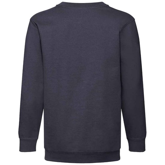 Fruit of the Loom Kinder Klassik Drop Schulter Sweatshirt (Dunkles Marineblau) - Image 2