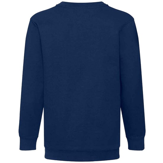 Fruit of the Loom Kinder Klassik Drop Schulter Sweatshirt (Marineblau) - Image 2