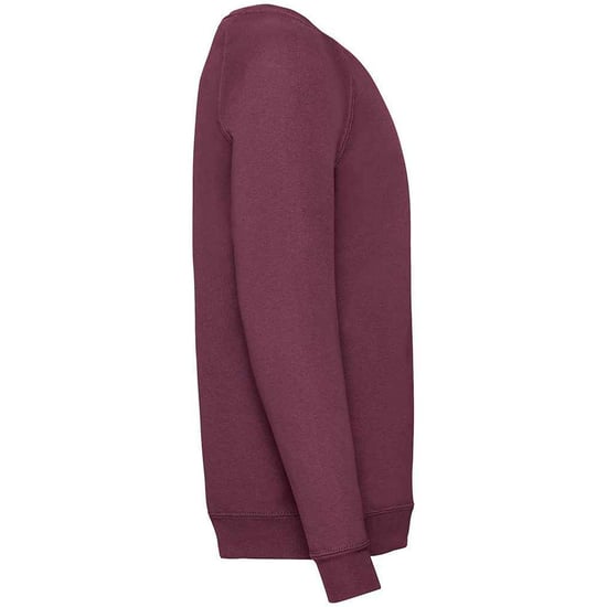 Fruit of the Loom - Sweatshirt für Kinder Raglanärmel (Burgunderrot) - Image 2