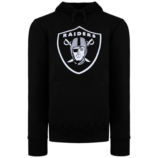 Fanatics Oakland Raiders Herren Schwarz Kapuzenpullover - Image 1