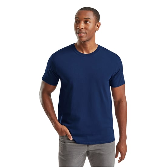 Fruit of the Loom - T-Shirt für Herren/Damen Unisex (Marineblau) - Image 3