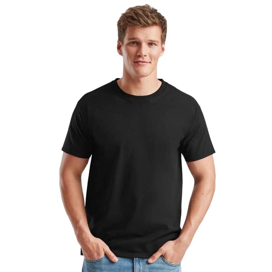 Fruit of the Loom - T-Shirt für Herren/Damen Unisex (Schwarz) - Image 4