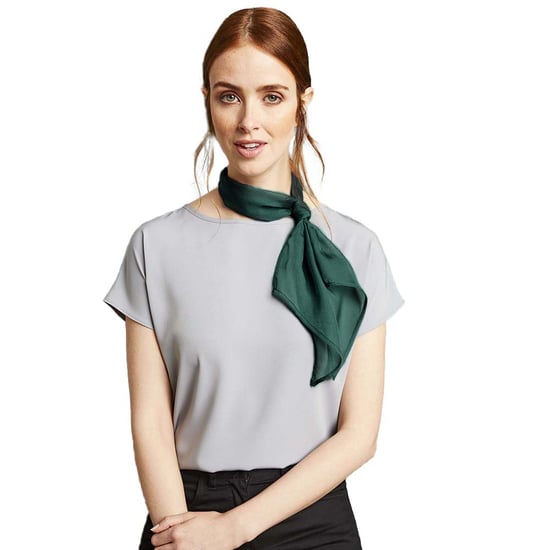 Premier Damen Chiffon-Schal / Chiffon-Halstuch (Flaschengrün) - Image 2