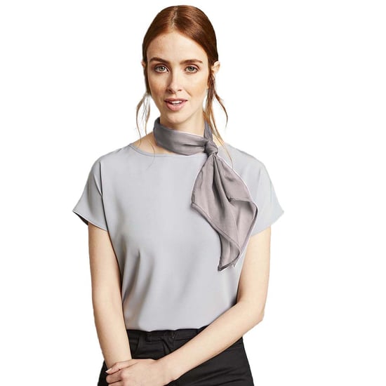 Premier Damen Chiffon-Schal / Chiffon-Halstuch (Silberfarben) - Image 2