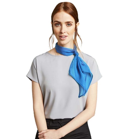 Premier Damen Chiffon-Schal / Chiffon-Halstuch (Saphir) - Image 2