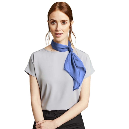Premier Damen Chiffon-Schal / Chiffon-Halstuch (Mittelblau) - Image 2