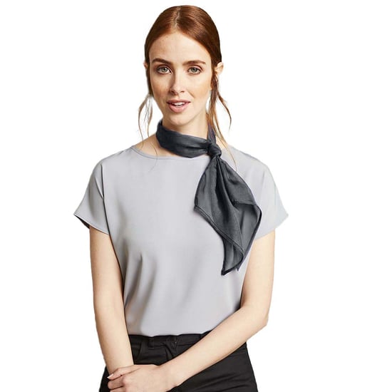 Premier Damen Chiffon-Schal / Chiffon-Halstuch (Stahl) - Image 2