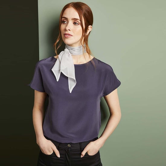 Premier Damen Chiffon-Schal / Chiffon-Halstuch (Weiß) - Image 2