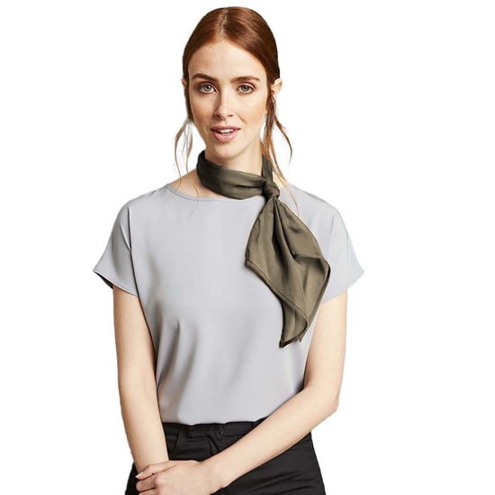 Premier Damen Chiffon-Schal / Chiffon-Halstuch (Olive) - Image 2