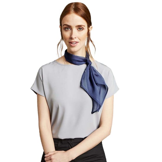 Premier Damen Chiffon-Schal / Chiffon-Halstuch (Marineblau) - Image 2