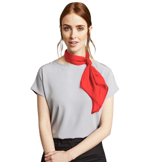 Premier Damen Chiffon-Schal / Chiffon-Halstuch (Erdbeerrot) - Image 2