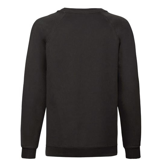 Fruit of the Loom - "Classic" Sweatshirt für Kinder Raglanärmel (Schwarz) - Image 2