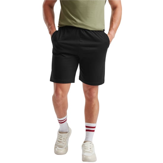 Fruit of the Loom - "Iconic 195" Jersey-Shorts für Herren (Schwarz) - Image 3