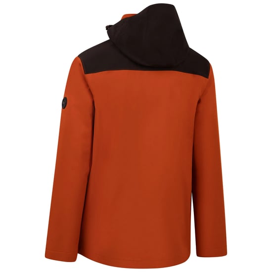 Trespass - "Durand DLX" Softshelljacke für Herren (Dunkel Orange) - Image 2