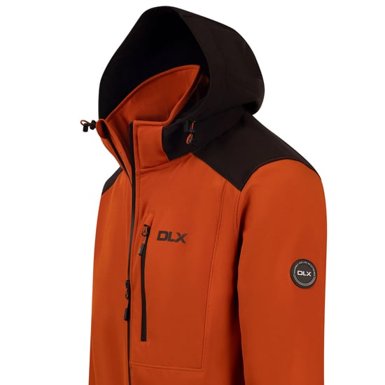 Trespass - "Durand DLX" Softshelljacke für Herren (Dunkel Orange) - Image 4