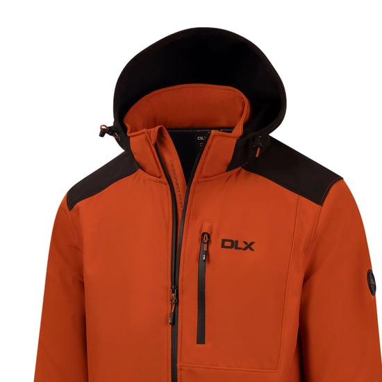 Trespass - "Durand DLX" Softshelljacke für Herren (Dunkel Orange) - Image 5