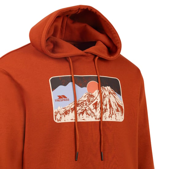 Trespass - "Norton" Kapuzenpullover für Herren (Dunkel Orange) - Image 3
