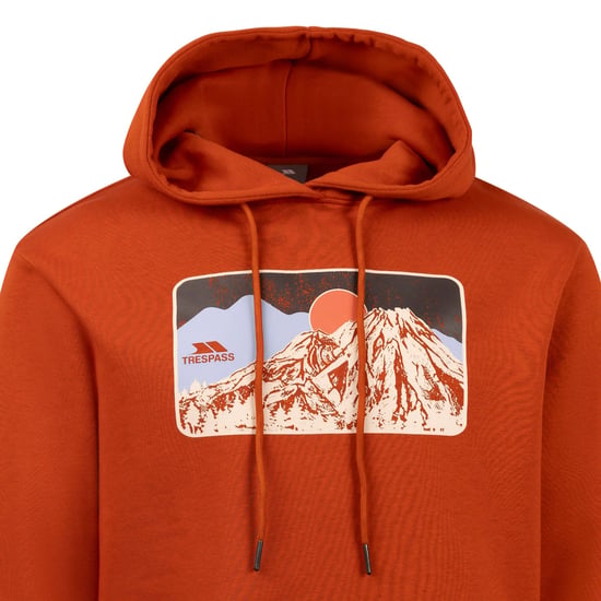 Trespass - "Norton" Kapuzenpullover für Herren (Dunkel Orange) - Image 4