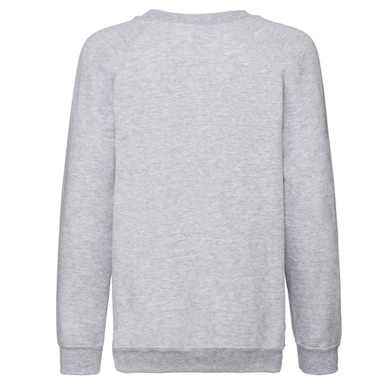 Fruit of the Loom - "Classic" Sweatshirt für Kinder Raglanärmel (Grau meliert) - Image 2