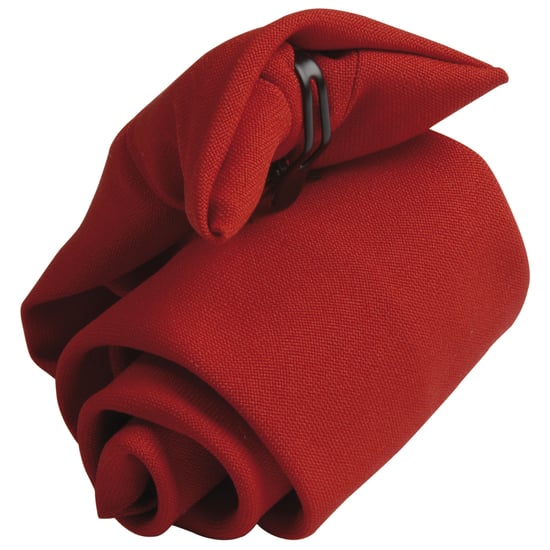 Premier Herren Clip-On-Krawatte, unifarben (Rot) - Image 1