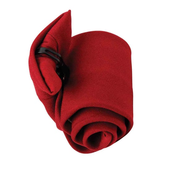 Premier Herren Clip-On-Krawatte, unifarben (Burgunder) - Image 2