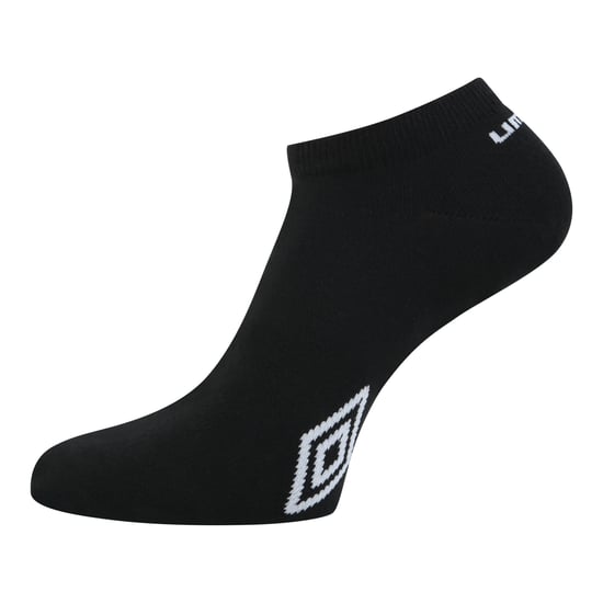 Umbro - Sneaker-Socken für Herren/Damen Unisex (3er-Pack) (Weiß/Schwarz/Grau) - Image 3