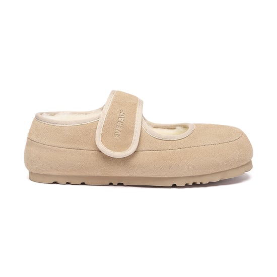 EVER AU Australien Damen Teal Verstellbare Riemen Schaffell Hausschuhe - Image 1