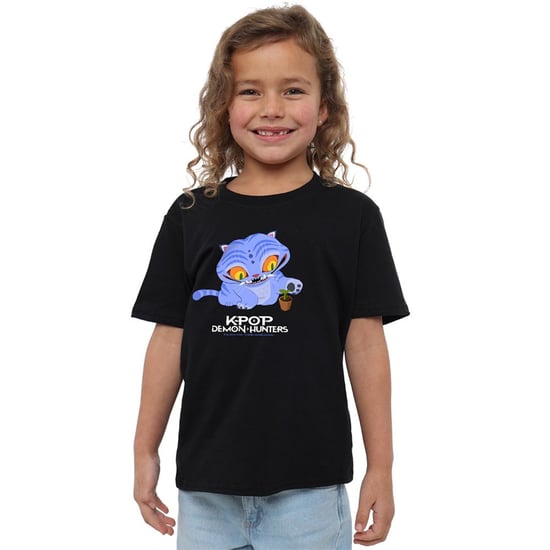 K-Pop Demon Hunters - "Cute" T-Shirt für Kinder (Schwarz) - Image 4