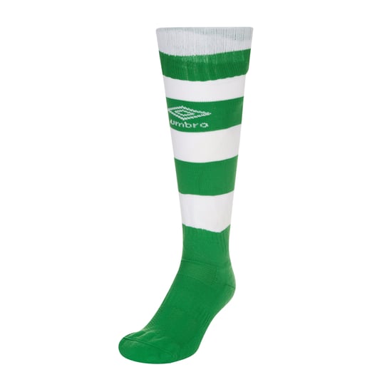 Umbro - "Hoop" Socken für Kinder (Smaragd/Weiß) - Image 1