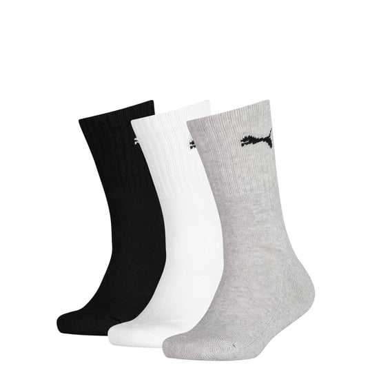 Puma - Socken für Kinder(3er-Pack) (Schwarz/Weiß/Grau) - Image 2