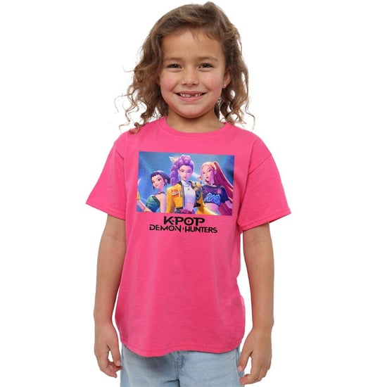 K-Pop Demon Hunters - T-Shirt für Kinder (Fuchsie) - Image 4