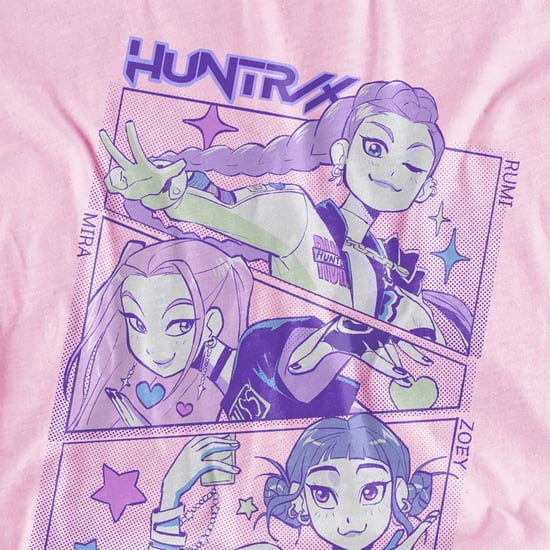 K-Pop Demon Hunters - T-Shirt für Kinder (Hellrosa) - Image 2