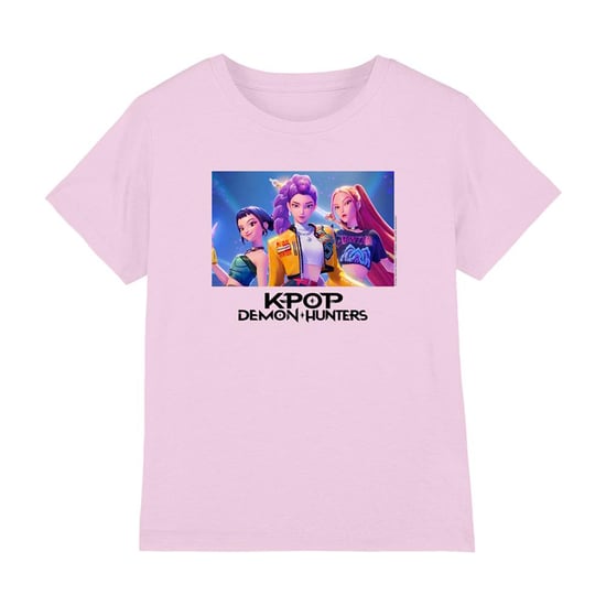 K-Pop Demon Hunters - T-Shirt für Kinder (Hellrosa) - Image 1