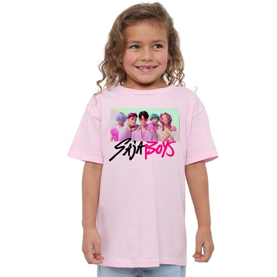 K-Pop Demon Hunters - T-Shirt für Kinder (Hellrosa) - Image 4