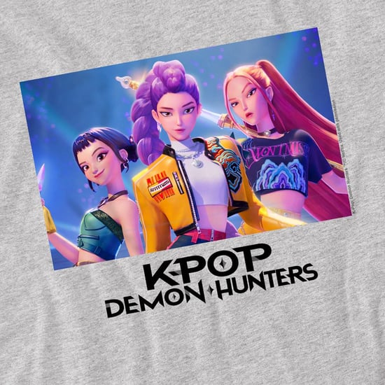 K-Pop Demon Hunters - T-Shirt für Kinder (Grau meliert) - Image 2