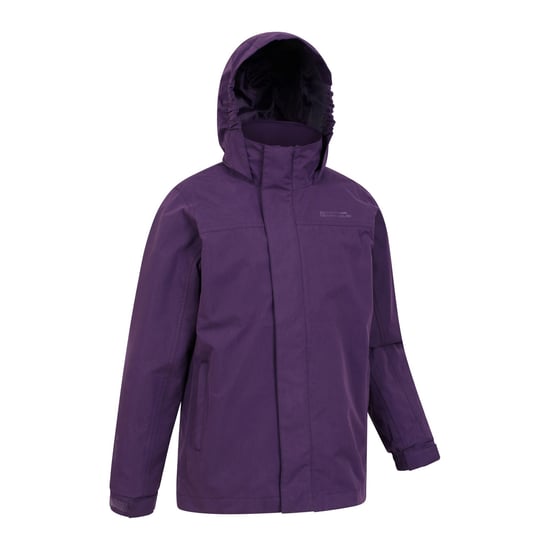 Mountain Warehouse - "Solar" Jacke Wasserfest für Kinder (Beerenrot) - Image 3