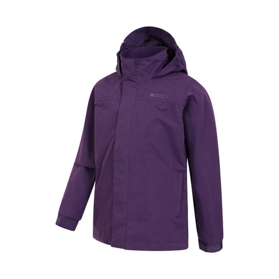 Mountain Warehouse - "Solar" Jacke Wasserfest für Kinder (Beerenrot) - Image 4